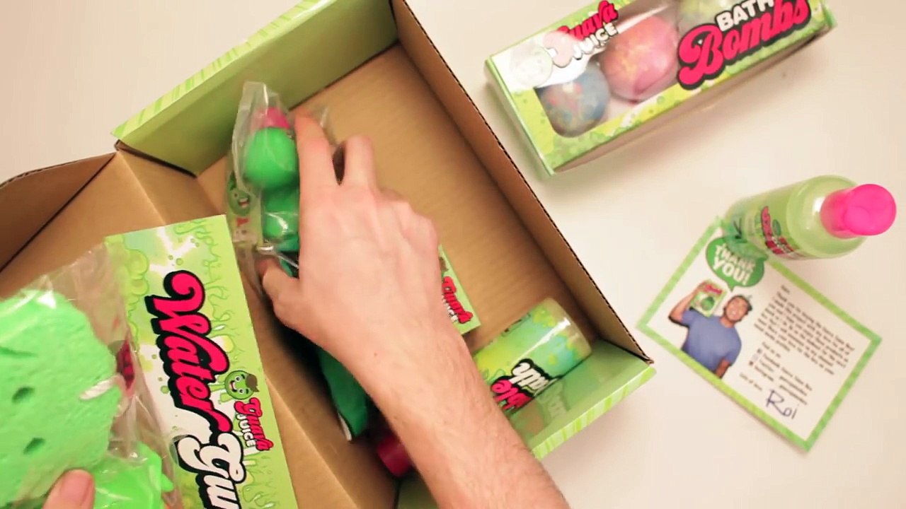 Guava Juice Box Bath Fun Unboxing