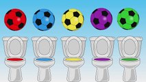 Colors For Children to Learn With Soccer Balls - Learn Colors With Balls For Kids, Children