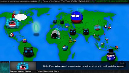 Future of the Worlds in Countryballs (The Three Worlds): Episode 6: The Triangular Legends