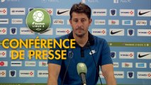 Conférence de presse Paris FC - Valenciennes FC (3-2) : Fabien MERCADAL (PFC) - Réginald RAY (VAFC) - 2017/2018