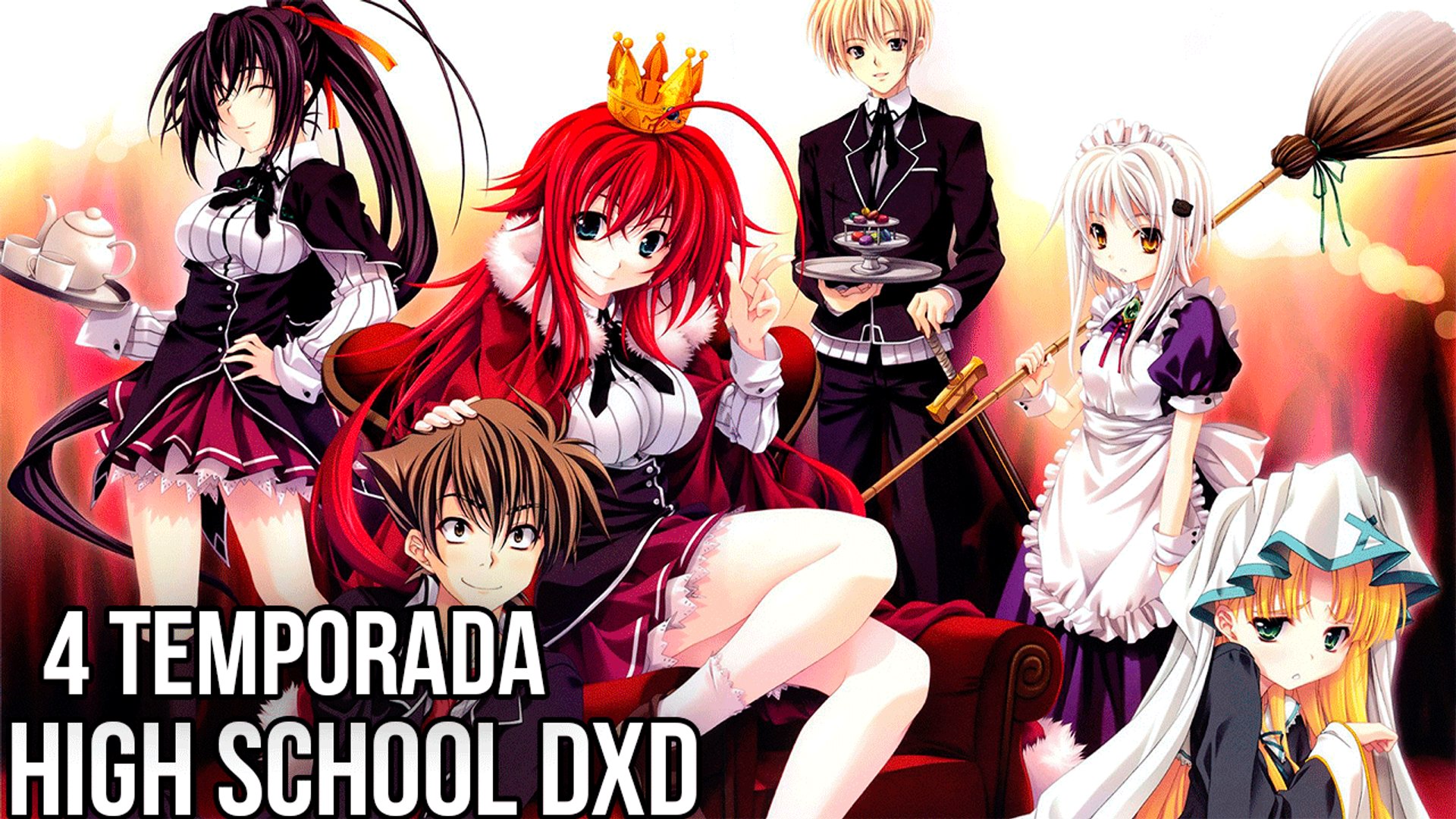 4 temporada de high school dxd Hero para 2018 - Anime News - Vídeo  Dailymotion