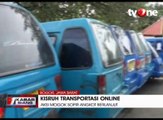 Aksi Mogok Sopir Angkot di Bogor Berlanjut
