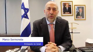 Embajador Marco Sermoneta habla sobre tweet publicado por Misiòn Diplomàtica palestina en Colombia en contra de Israel