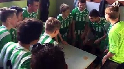 Cri de la victoire de nos U18 en coupe du district !