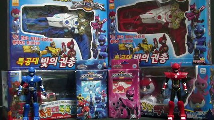 미니특공대 물총 삑삑이 트랜스웨폰 장난감 MiniForce Toys