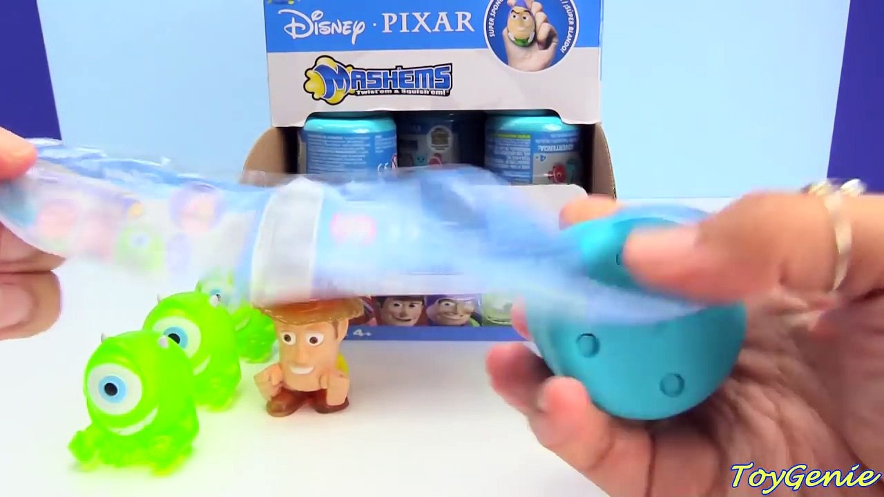 Disney Pixar Mashems Series 2 Full Set Crystal Edition