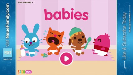 Sago Mini Babies: Kids Activity App