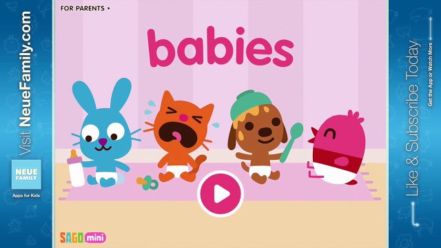 Sago Mini Babies: Kids Activity App