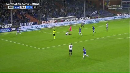 Dawid Kownacki Goal HD - Sampdoria 5 - 0 Crotone - 21.10.2017 (Full Replay)