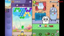 Talking Tom Bubble Shooter VS My Virtual Tooth Virtual Pet Games iPad Gameplay HD