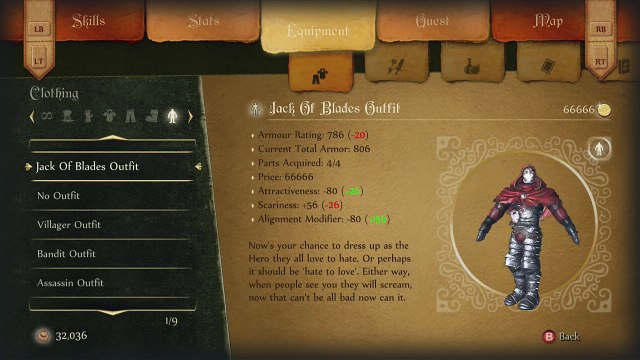 Fable Anniversary PLAY AS JACK OF BLADES. jack of blades outfit DLC