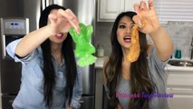 Gummy food Vs Real Food GROSS EDITION Brain Octopus Tongue Snail Worms Worlds Largest Gummy Snake