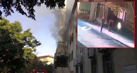 Kartal'da Camiye Giren Akıl Hastası Kitapları Yakıp Yangın Çıkardı