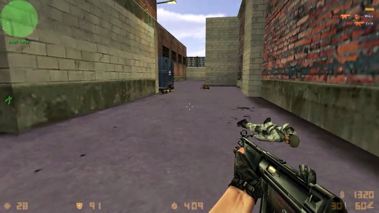 Counter-Strike: Condition Zero gameplay with Hard bots - Train - Counter-Terrorist (Old - 2014)