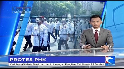 Tampil Ala Zombie, Sopir Truk Unjuk Rasa ke Istana