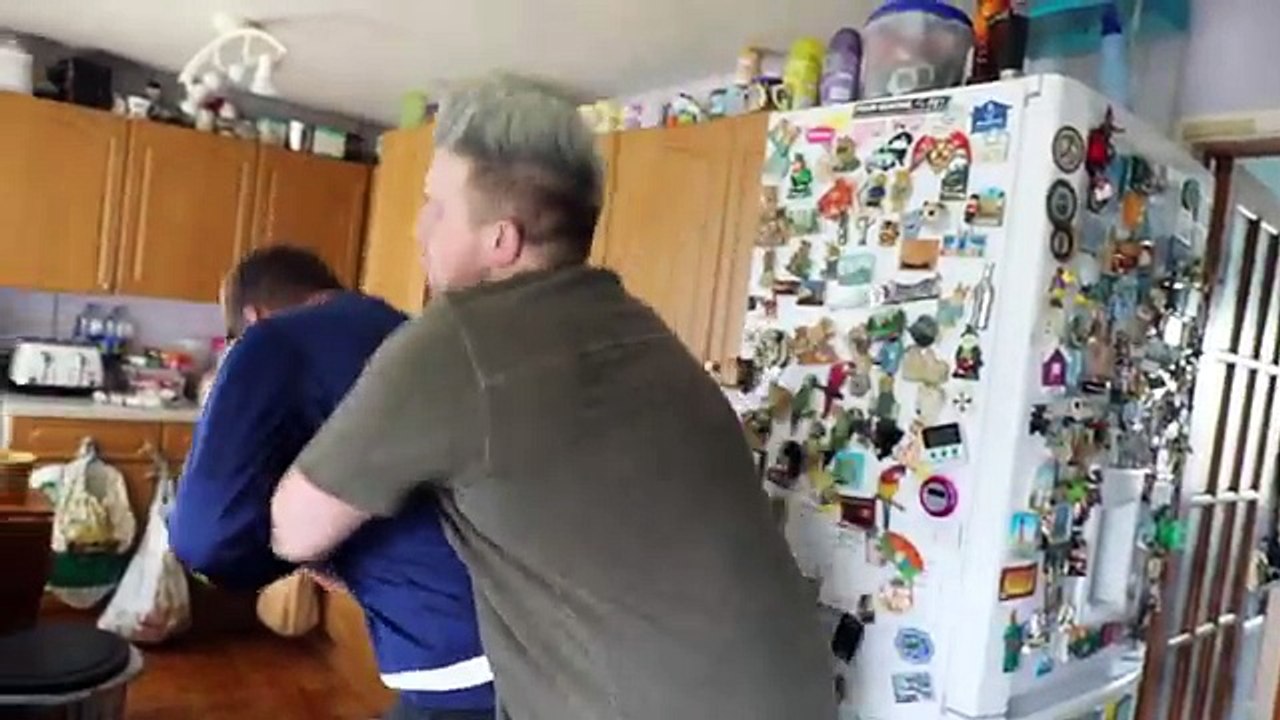 My bro nearly CHOKED to DEATH **PRANK!**