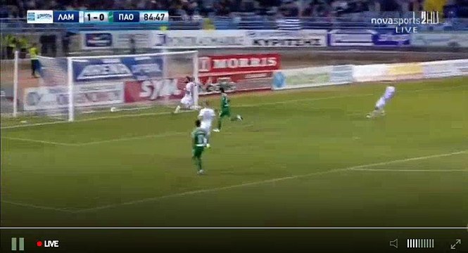 Guillermo Federico Molins Palmeiro Goal HD - Lamia	1-1	Panathinaikos 21.10.2017