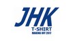 JHK T-Shirt. Making  off 2017.  Garment printing - screen printing.