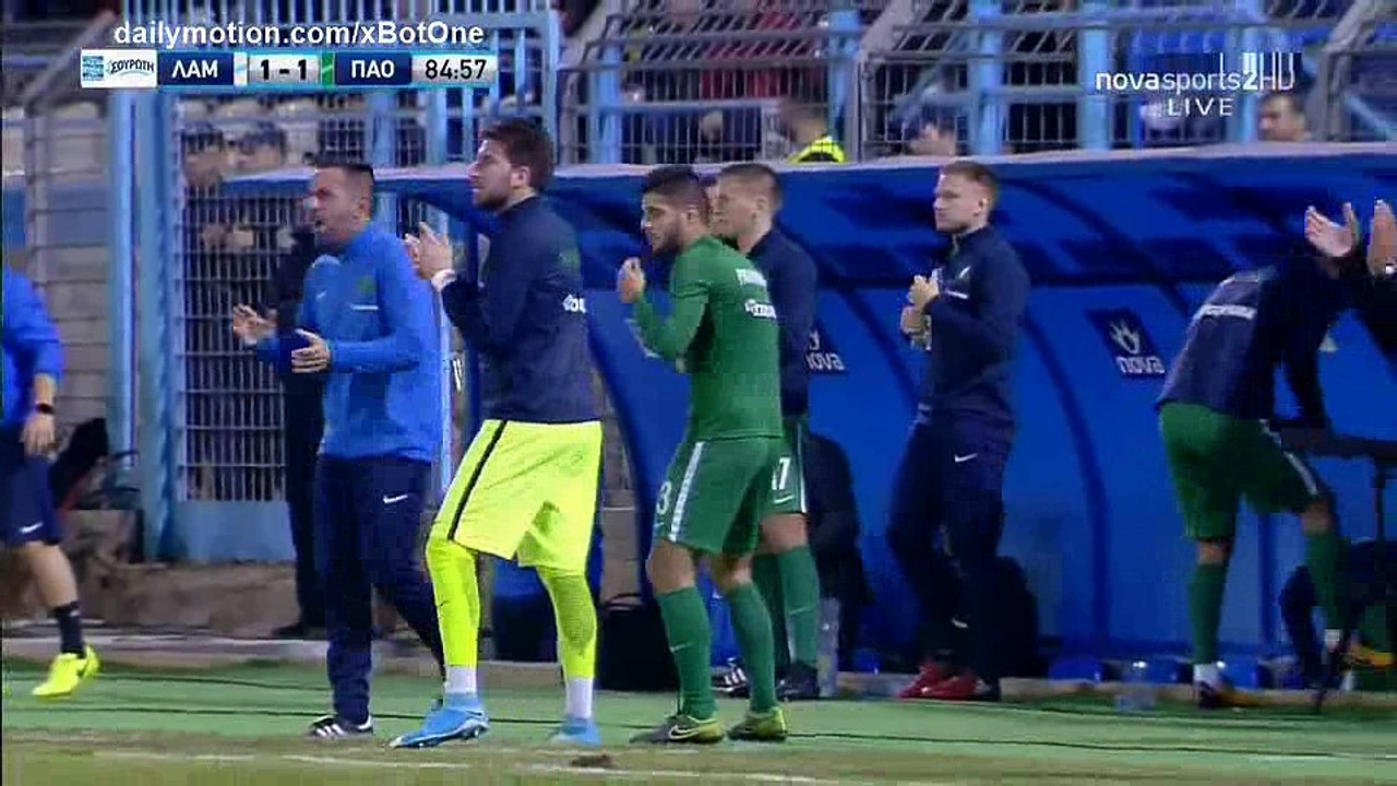 Federico Molins Goal HD - Lamia 1 - 1 Panathina...