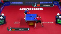2017 Men's World Cup Highlights I Timo Boll vs Lin Gaoyuan (1/4)