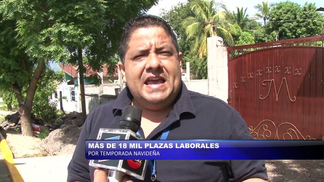 Mas de 18 mil plazas laborales por temporada navideña