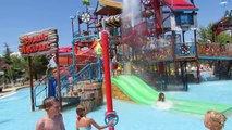 Fun Water Outdoor Playground in Slide Aquapark Solaris Szybenik part 2; Wodny plac zabaw dla dzieci