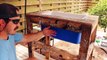 How to Build a Rustic Cooler Box from Old/Used Recycled Pallets: Woodworking Projects