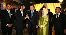 Esra Bilgiç ve Gökhan Töre'nin Düğününde Serkan Çağrı'dan Erdoğan'a Özel Konser