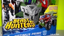 Beast Hunters!! Transformers Prime Optimus Prime Robot to Truck, Firing Cannon, Weapons