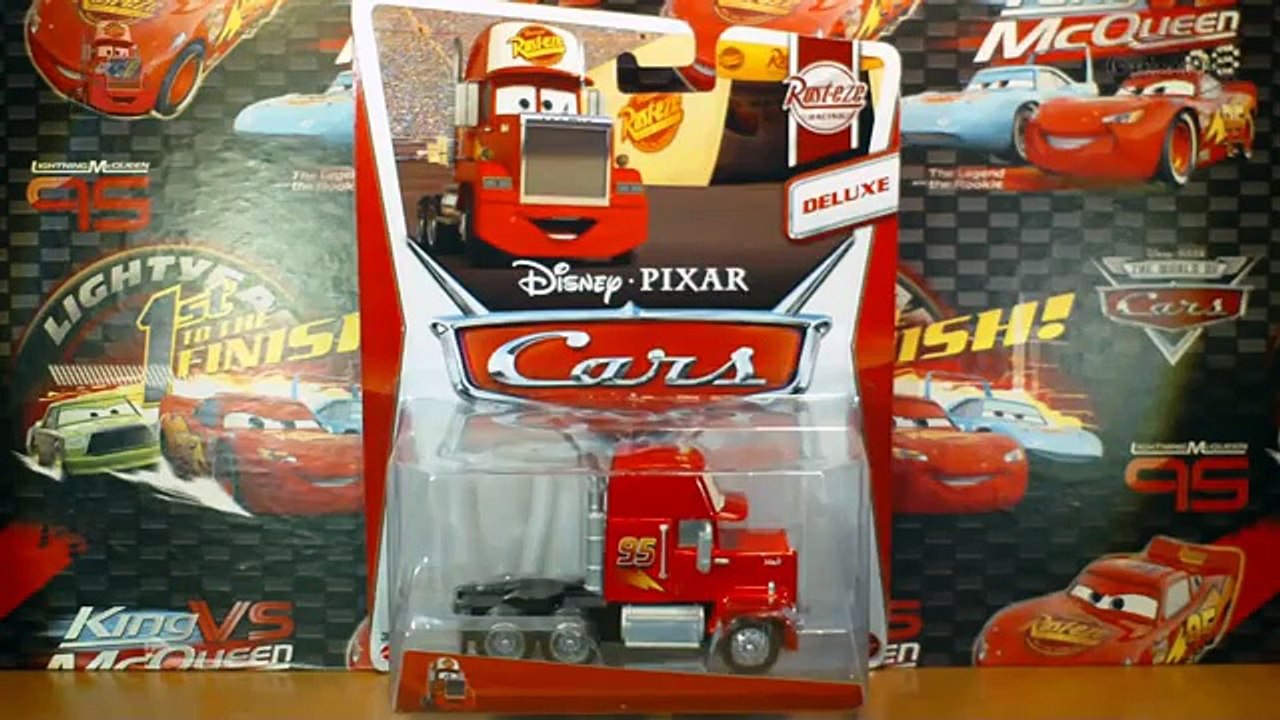 Disney Pixar Cars Mack semi DELUXE diecast 1:55 von Mattel deutsch (german)