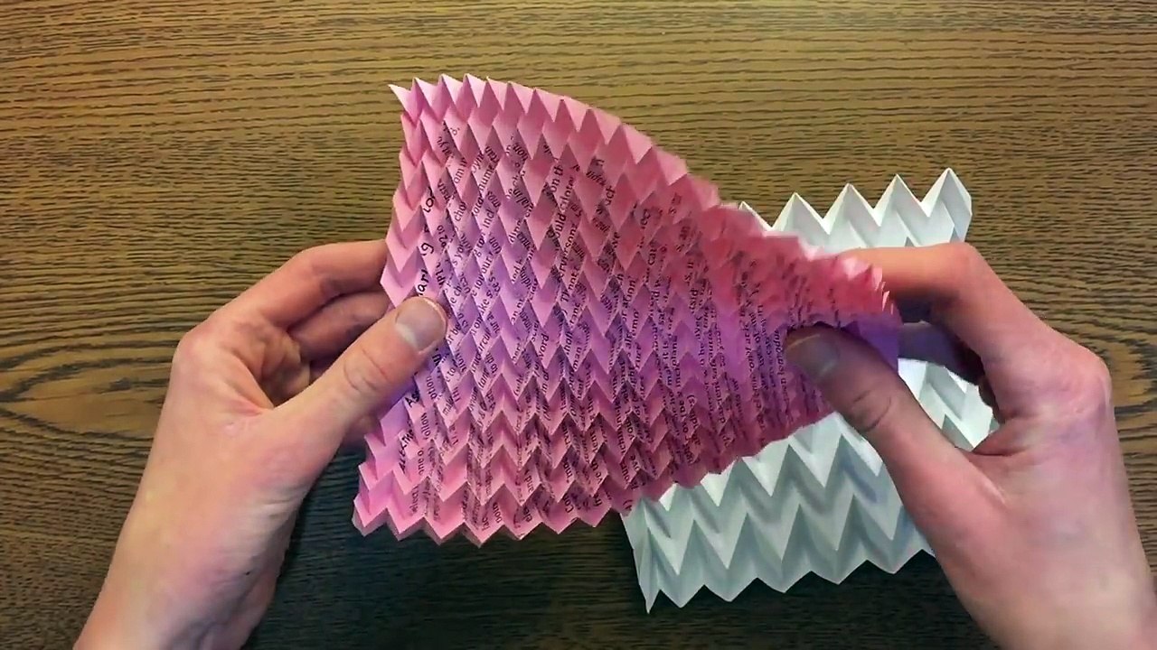 Origami Herringbone Tessellation | Tutorial