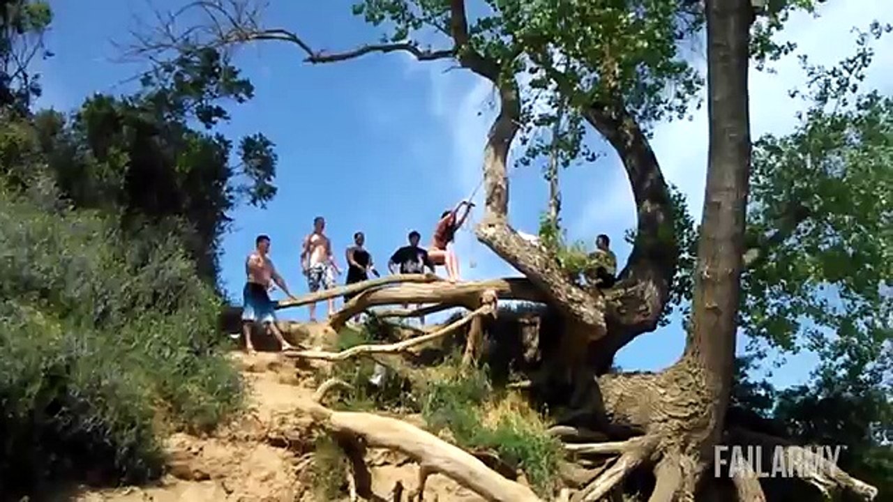 FailArmy || Swings and Slackline Tarzan Fails