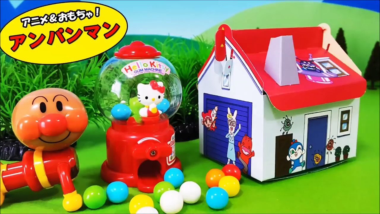 アンパンマン アニメおもちゃ ガチャガチャとバイキンマン！ キッズトイ ❤ 人気 連続 まとめテレビ ごっこ 遊び 子供向け キッズ アニメ＆おもちゃ Toy Anpanman
