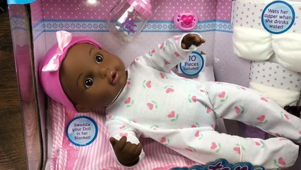 Water Babies Special Delivery Baby Doll Unboxing, Feeding, and Changing Video!