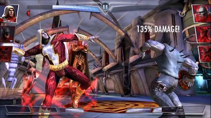 (Part 2) Final Bonus Battle w/ VII 50 Maxed Charers | Injustice iOS