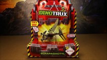 Dinotrux Scrapadyl Diecast Dinosaur Trucks Vehicle Unboxing, Review By WD Toys