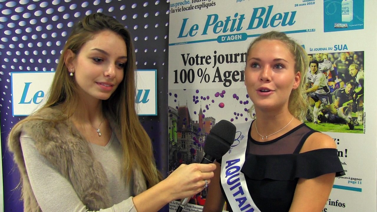 Petite interview entre deux miss Aquitaine