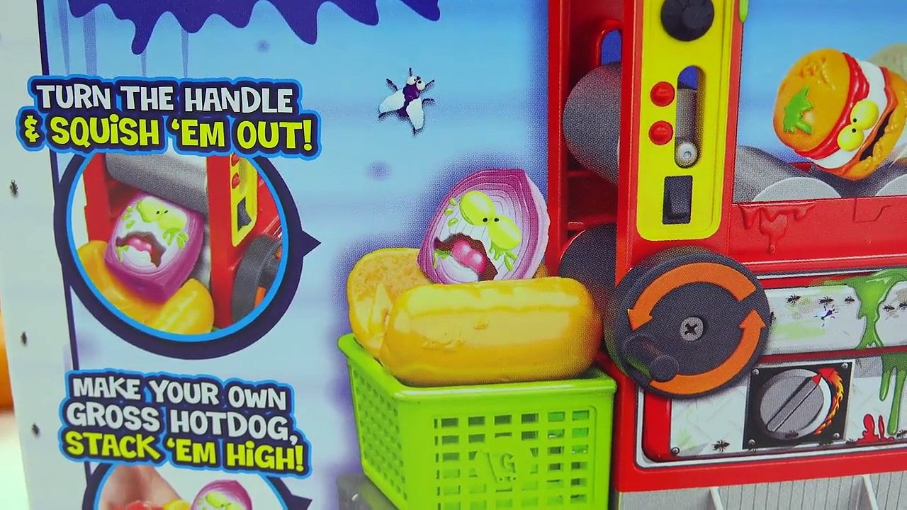 Shopkins Hang At Grossery Gang Horrid Hot Dog Machine Series 2 Playset