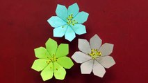Make a beautiful paper flower | Easy origami flowers for beginners making | DIY-Paper Crafts
