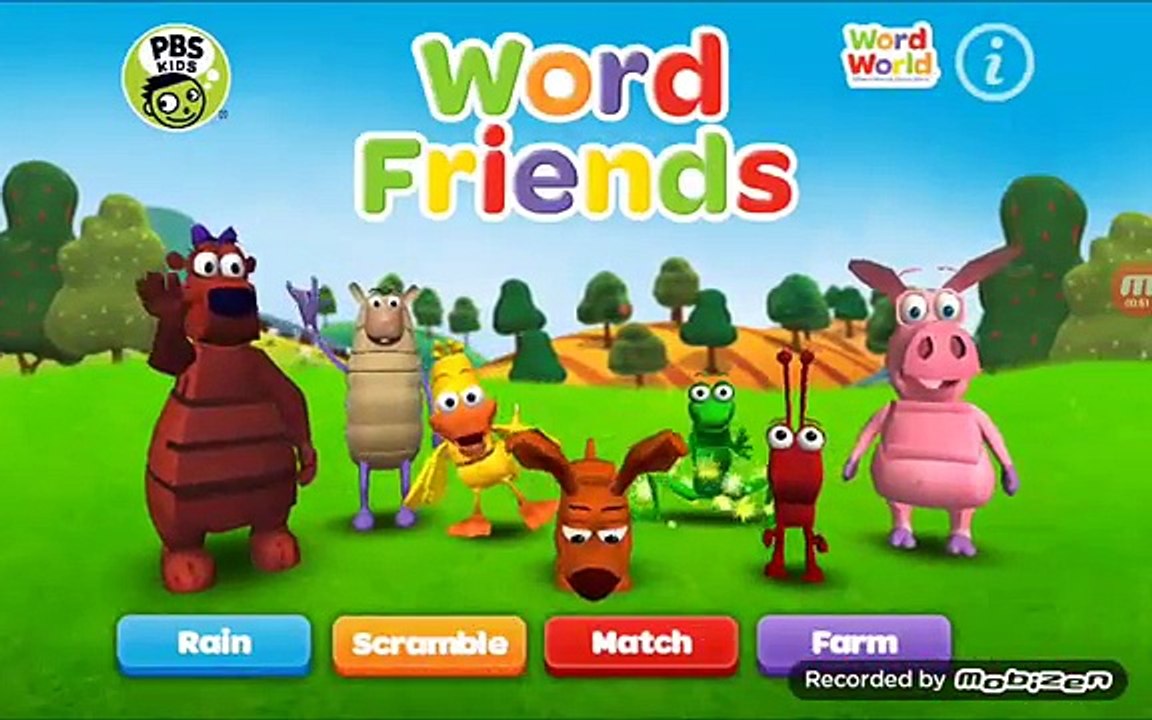 Word world friend games