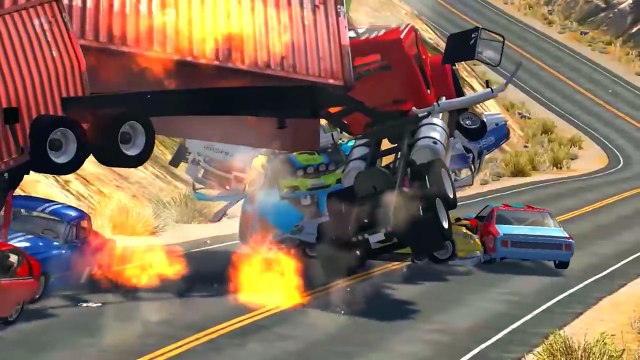 Мега аварии! Ломаем машинки Игры для мальчиков про тачки 3D мультик игра разбитые автомобили