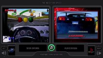 The Need for Speed (Sega Saturn vs Playstation) Side by Side - Comparison