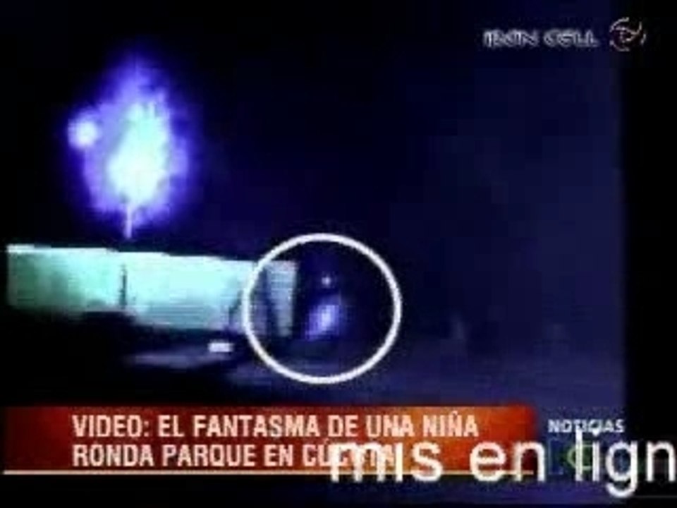 Fantome d'une jeune fille en Colombie