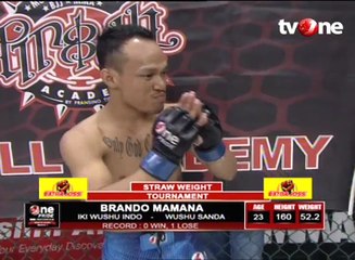 One Pride MMA Straw Weight, Fadullah Vs Brando Mamana