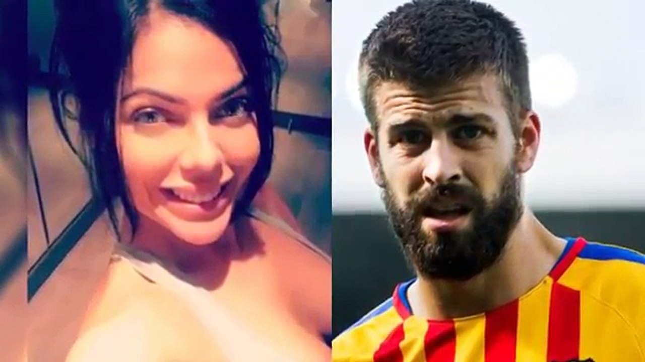 SUZY  CORTÉZ  en ropa interior ,  le MANDA INDIRECTA  al  MARIDO DE SHAKIRA