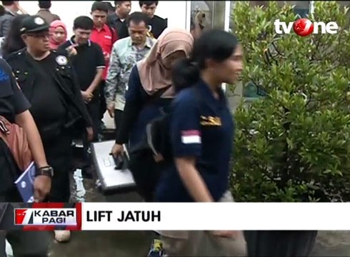 Puslabfor Polri Lakukan Olah TKP Lift Jatuh di Blok M Square
