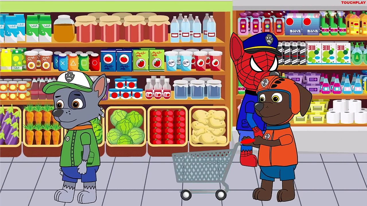 PAW Patrol Skye Crying & Chase | ZOMBIE vs Spiderman Superheroes