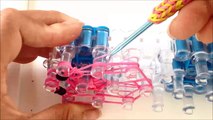 Rainbow Loom Charms 3D Piggy Bank (Fun Loom bands, crazy loom)