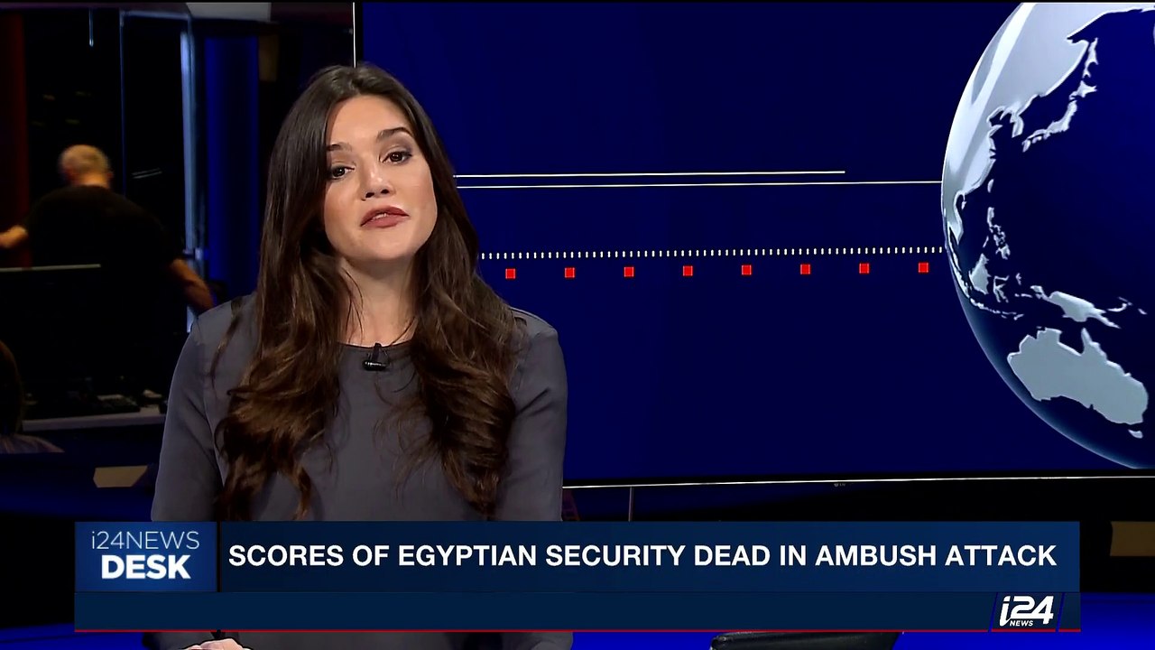 i24NEWS DESK | Scores of Egyptian security dead in Ambush attack | Saturday, October 21st 2017