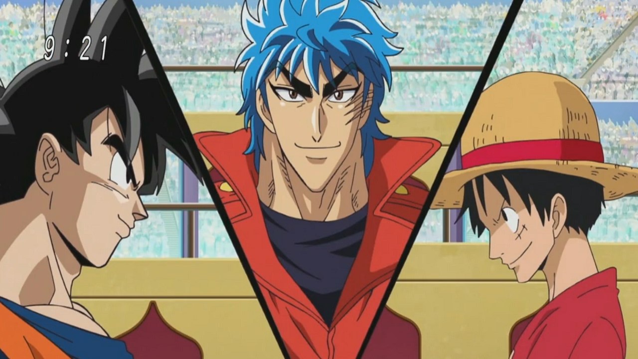 Luffy VS Goku VS Toriko